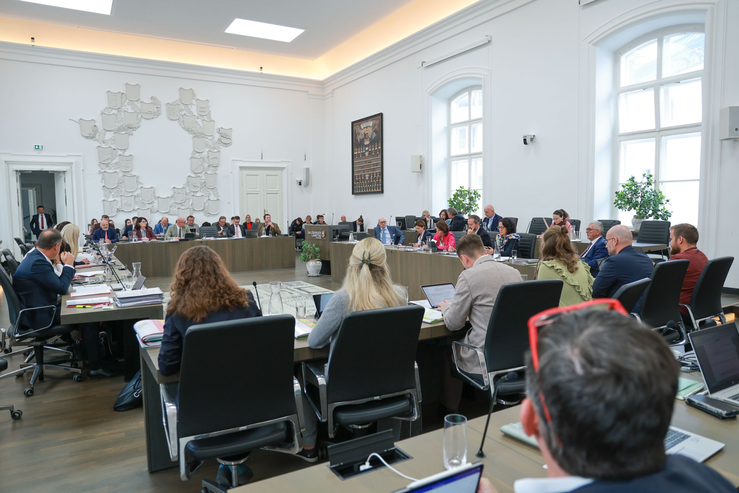 Eine Sitzung des Salzburger Landtags.